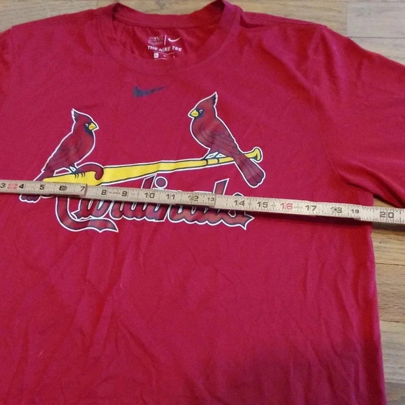 MLB The Nike Tee St Louis Cardinals Dri-Fit T-Shirt Men's Medium - Picture 4 of 9
